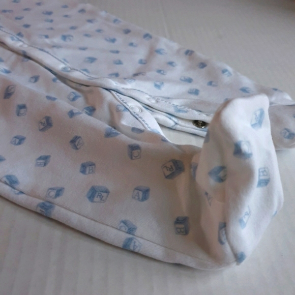 Ralph Lauren Baby 1 Piece Footies PJ Sz 3months & Newborn - Picture 8 of 10